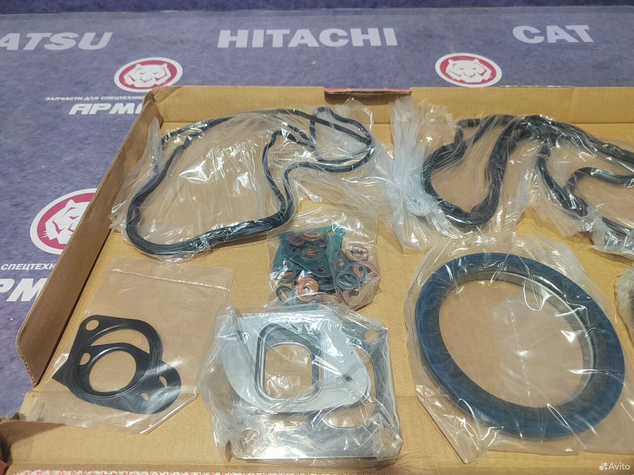 Набор прокладок ремкомплект (gasket set) 6hk1 1878120681 1878132930