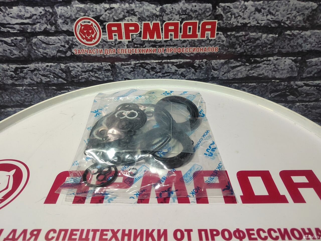 Ремкомплект насоса HPV102 HPV118 Hitachi 4451039  (на два насоса без прокладок)