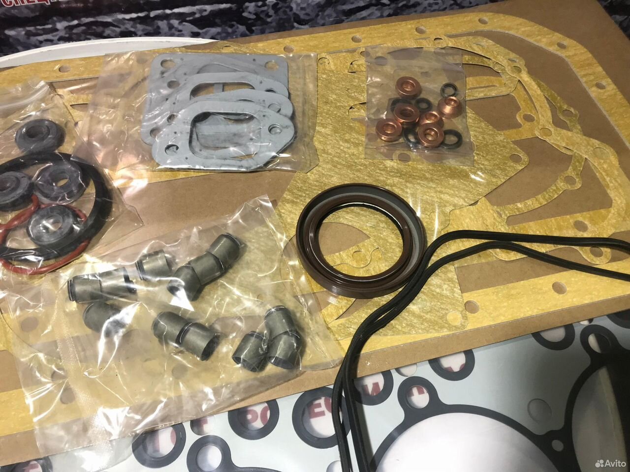 Набор прокладок ремкомплект (gasket set) 6bg1 1878120471 1878376031