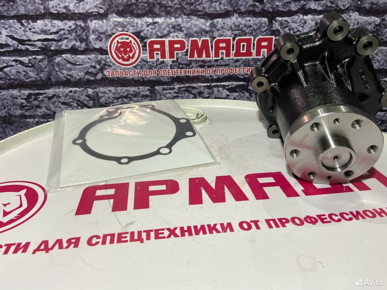 Водяная помпа 8980228221 zx200-3 4HK1 (заводской 6 отверстий)