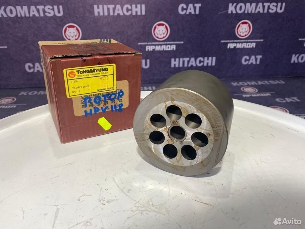 Ротор основного гидравлического насоса (блок поршней) 2052956 HPV118 ZX200-3