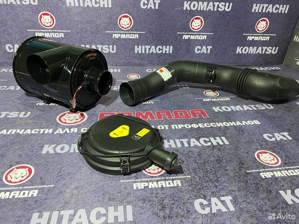 Корпус воздушного фильтра в сборе с фильтром zx200 (1 3 3g) 4626992 (металлический)