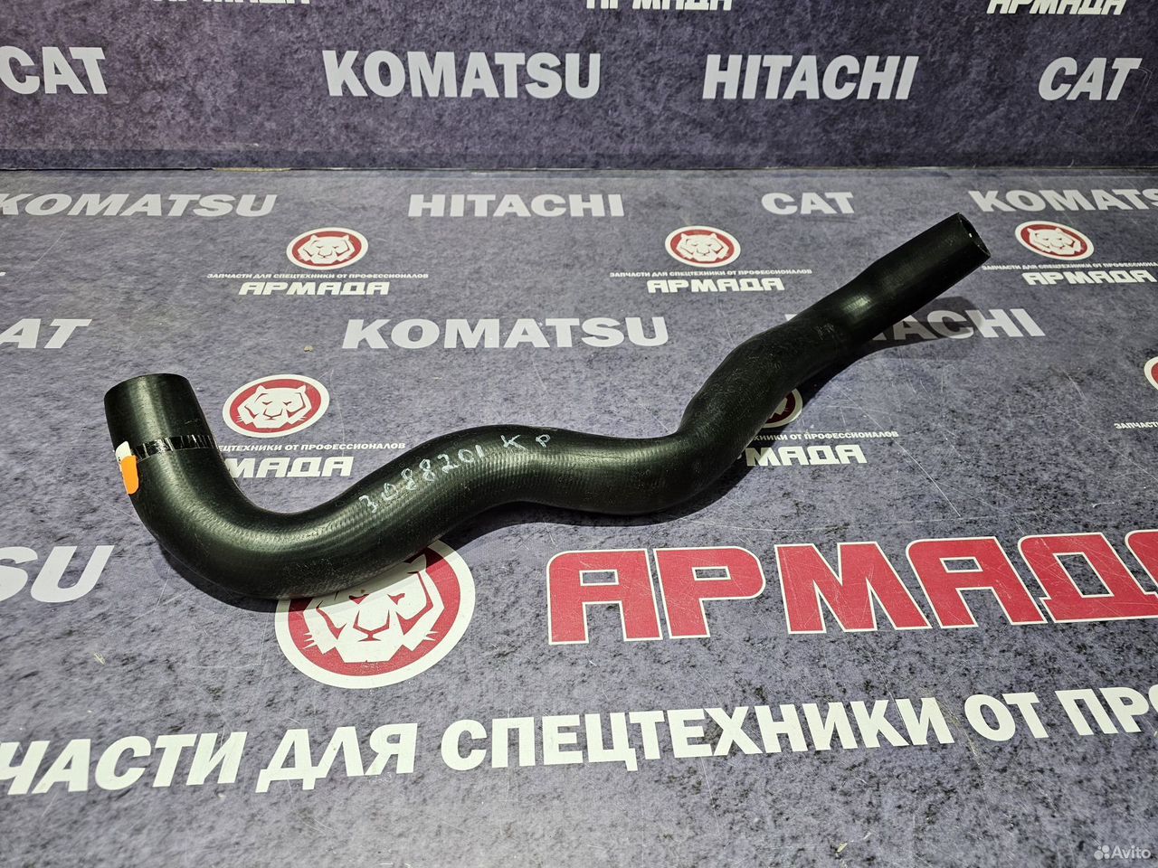 Патрубок радиатора нижний 3088201 ZX200