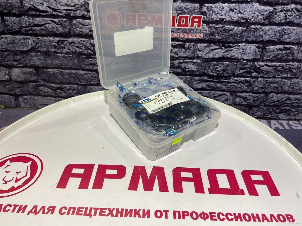 Ремкомплект распределителя Hitachi ZX240-3 NOK