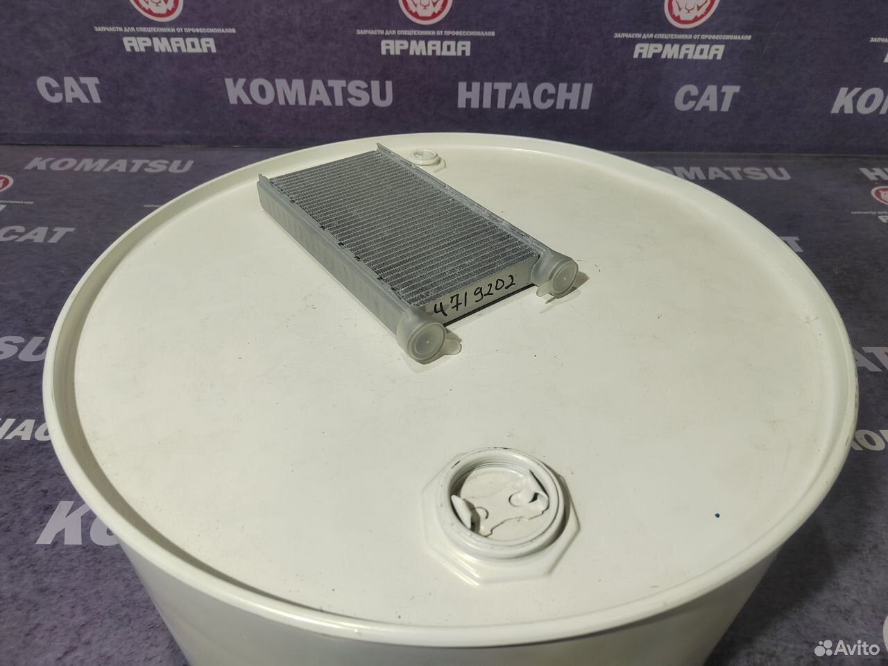 Радиатор отопителя 4719202 hitachi