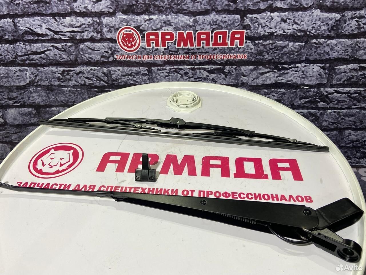 Поводок тяга дворника 20Y-54-52350 komatsu PC200-7 (с дворником)