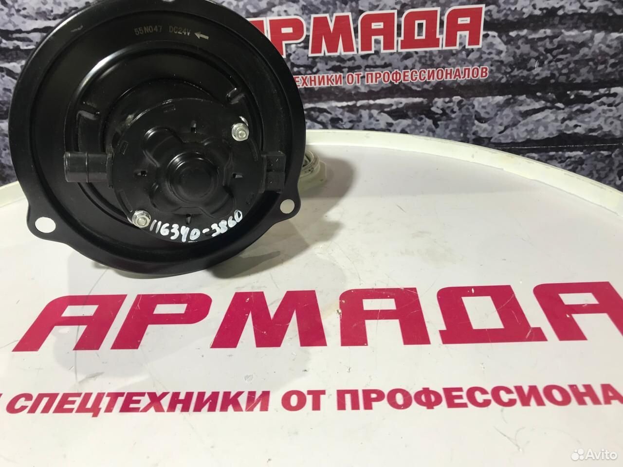 Мотор отопителя ND116340-3860 Komatsu бульдозер экскаватор