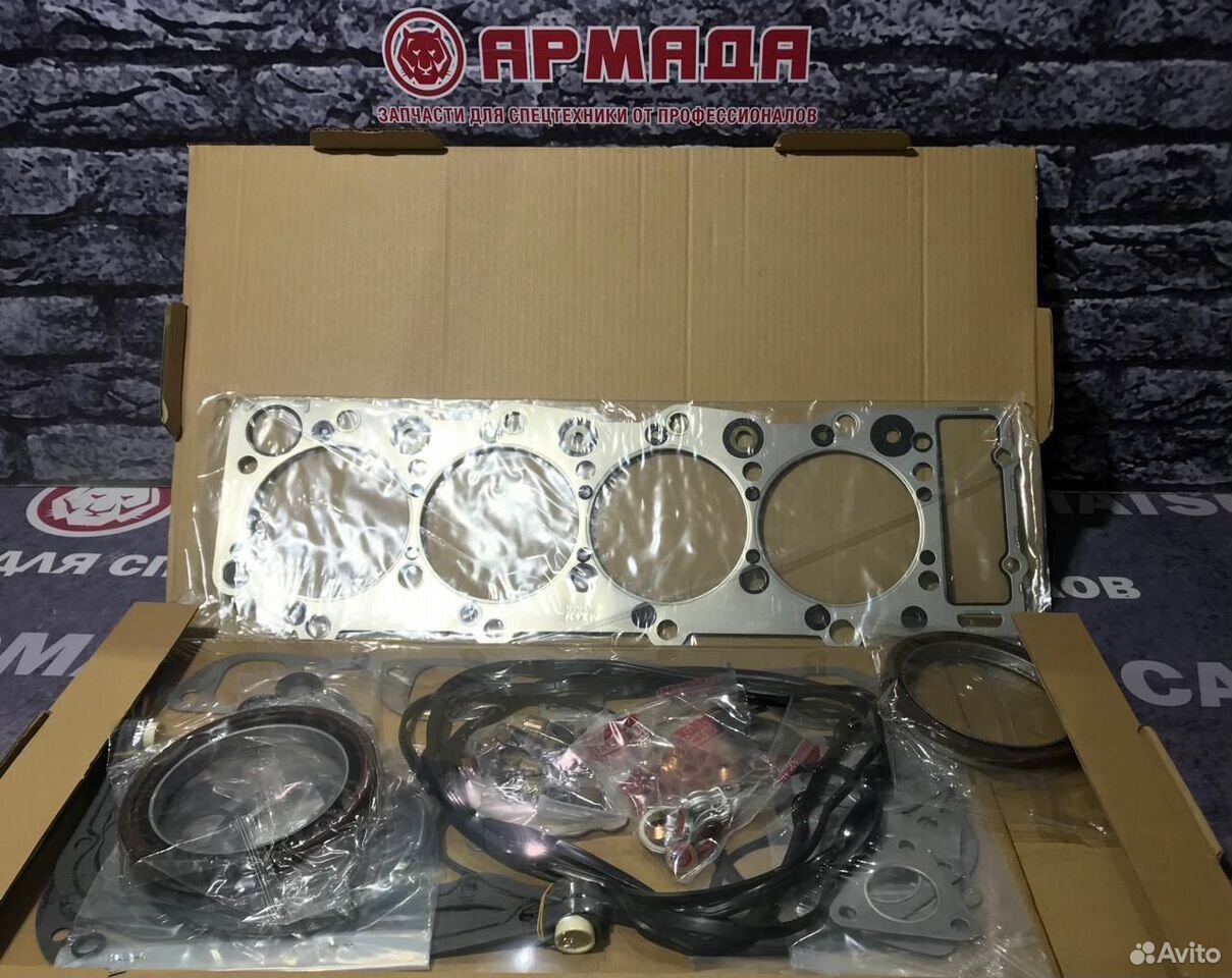 Набор прокладок ремкомплект (gasket set) 4hk1  5878148901