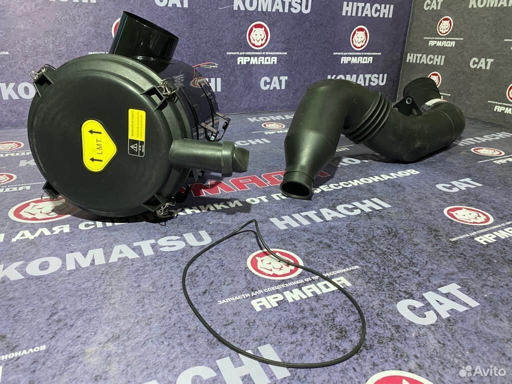 Корпус воздушного фильтра в сборе с фильтром zx200 (1 3 3g) 4626992 (металлический)