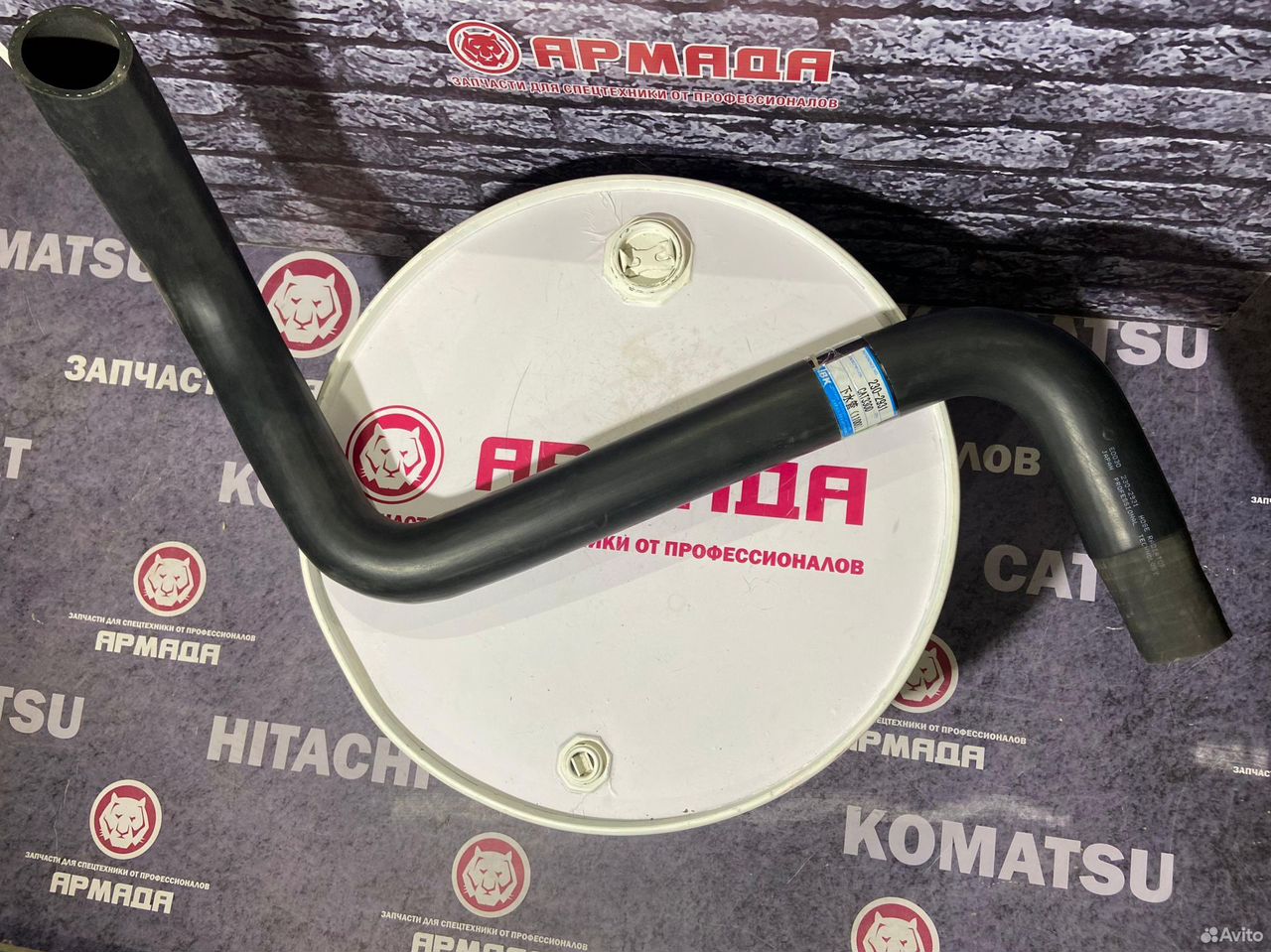 Патрубок радиатора нижний 230-2931 CAT 330D