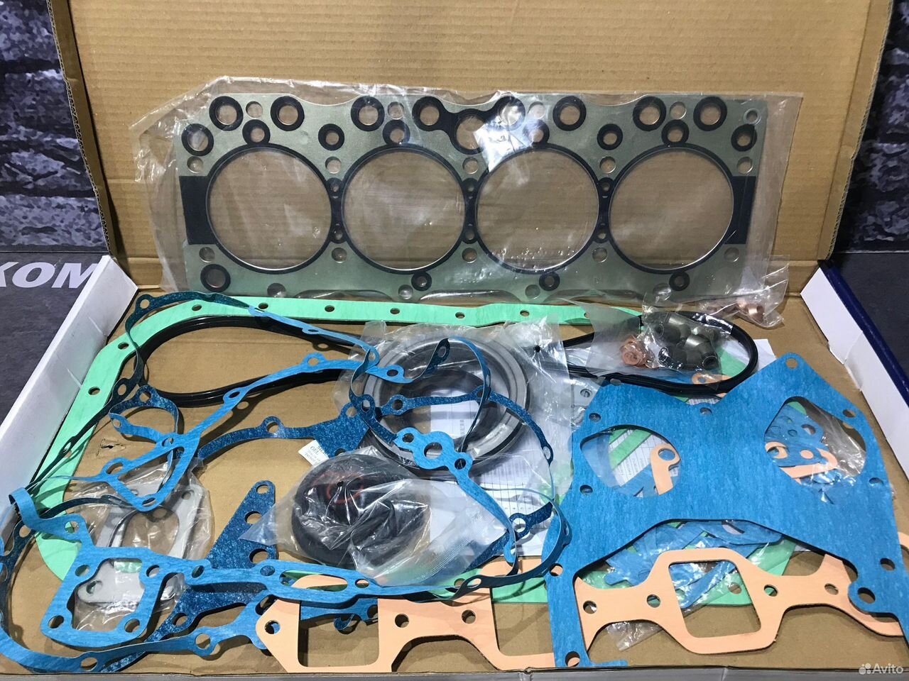 Набор прокладок ремкомплект (gasket set) 4bg1 5878138414