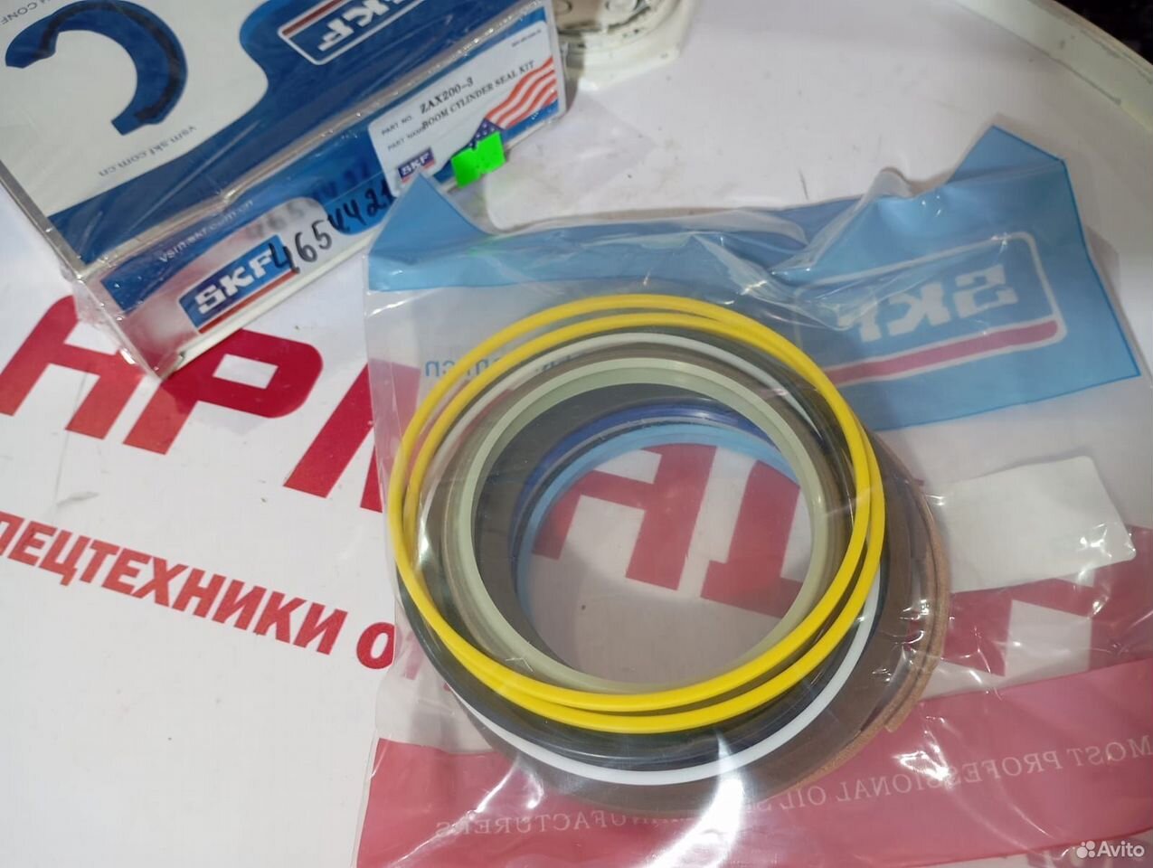 Ремкомплект гидроцилиндра стрелы 4654421 ZX200-3 ZX200 ZX200-5g