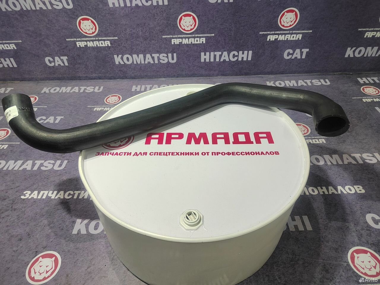 Патрубок радиатор 20Y-03-31230 Komatsu PC200-7 нижний