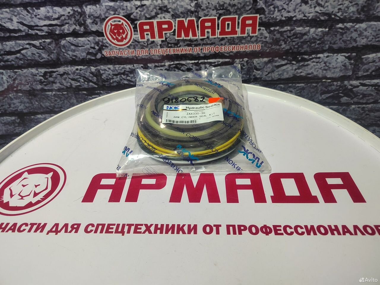 Ремкомплект гидроцилиндра рукояти 9180582 zx330