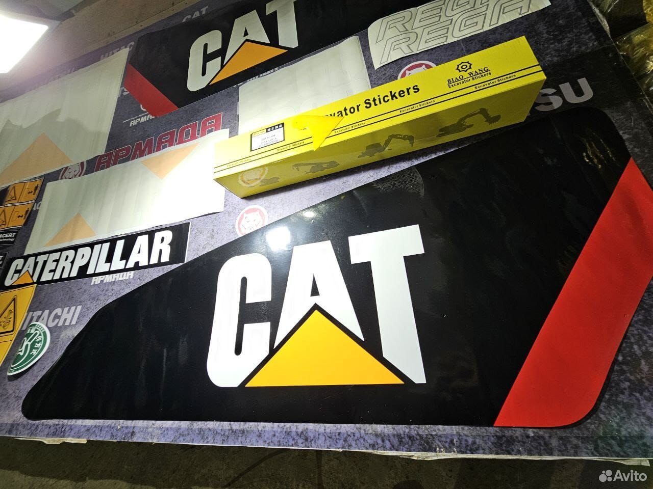 Набор наклеек для экскаватора caterpillar 330D